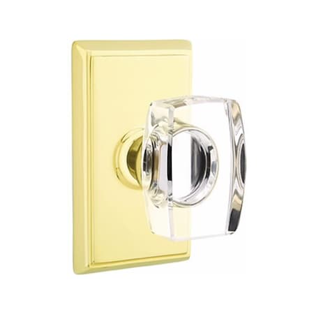 Emtek Bright Brass Privacy 8221WSUS3 8221WSUS3